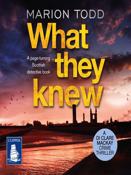 Title details for What They Knew by Marion Todd - Wait list